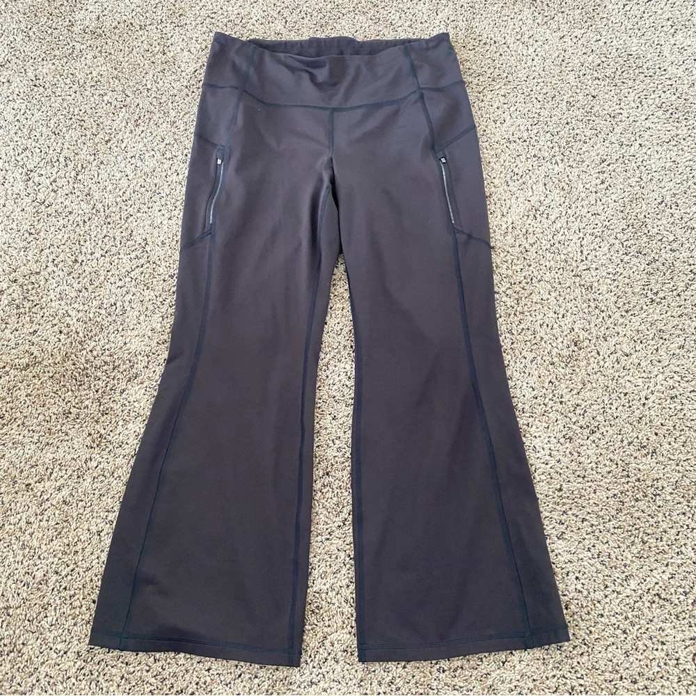 Athleta Rainier Black Bootcut Pants 1X